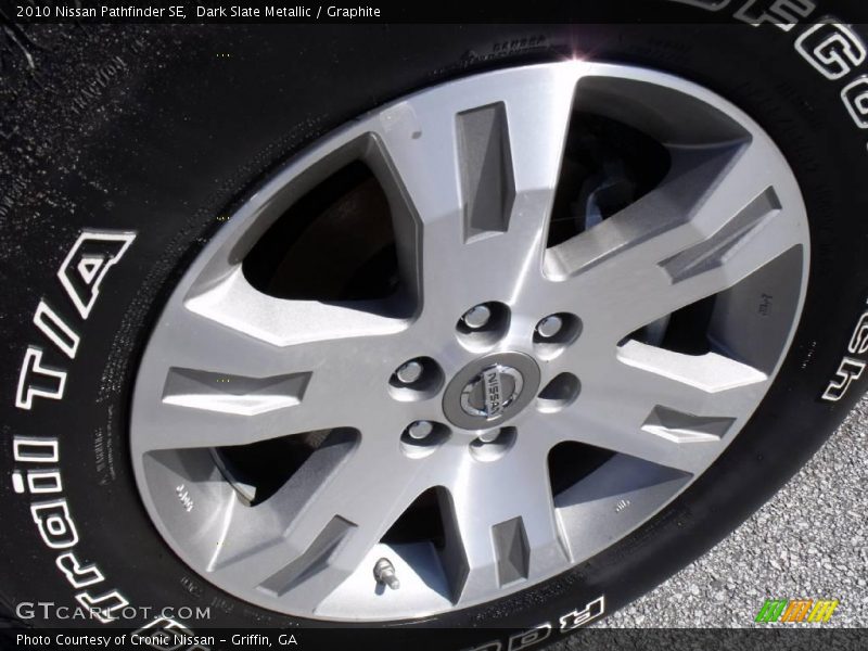 Dark Slate Metallic / Graphite 2010 Nissan Pathfinder SE
