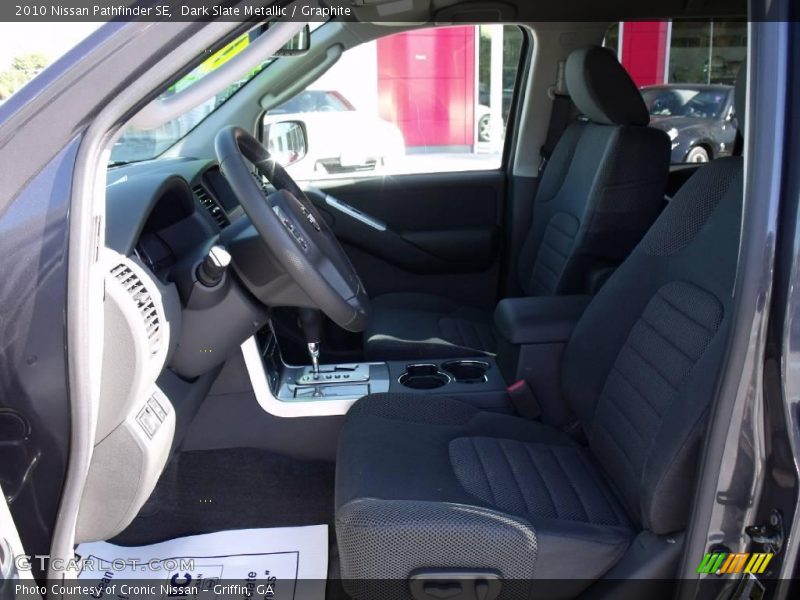Dark Slate Metallic / Graphite 2010 Nissan Pathfinder SE