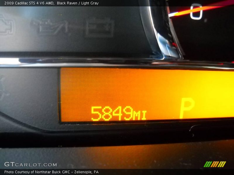 Black Raven / Light Gray 2009 Cadillac STS 4 V6 AWD