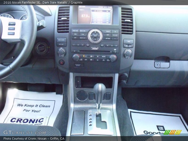 Dark Slate Metallic / Graphite 2010 Nissan Pathfinder SE