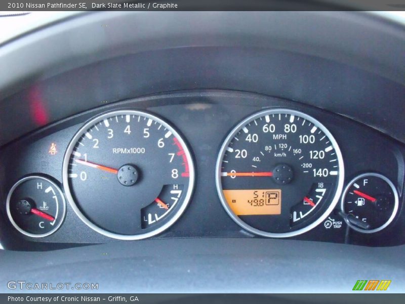 Dark Slate Metallic / Graphite 2010 Nissan Pathfinder SE