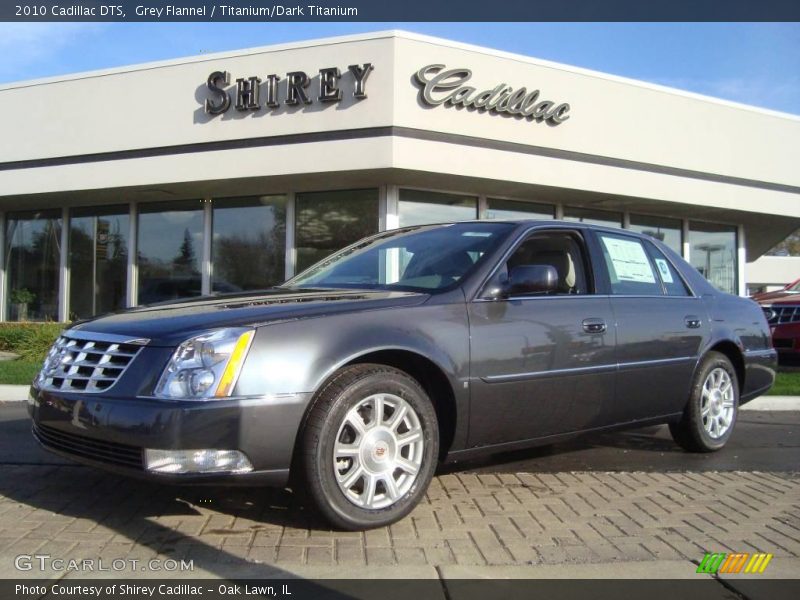Grey Flannel / Titanium/Dark Titanium 2010 Cadillac DTS