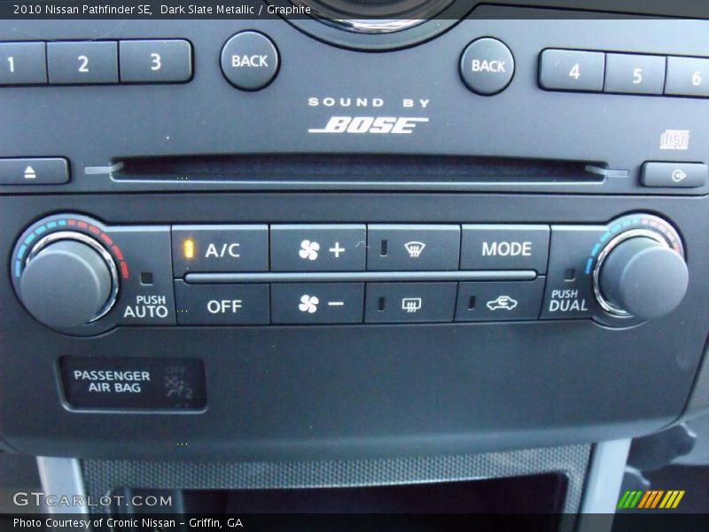 Dark Slate Metallic / Graphite 2010 Nissan Pathfinder SE