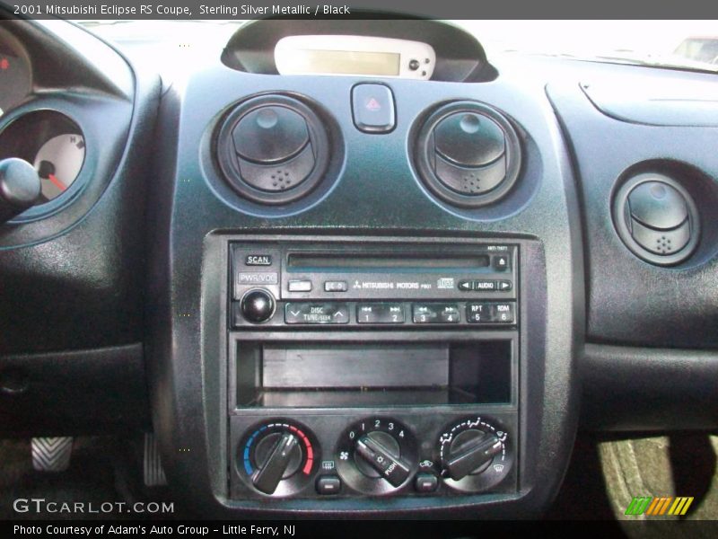 Sterling Silver Metallic / Black 2001 Mitsubishi Eclipse RS Coupe
