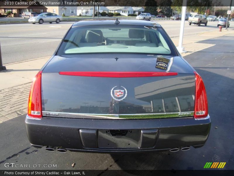 Grey Flannel / Titanium/Dark Titanium 2010 Cadillac DTS