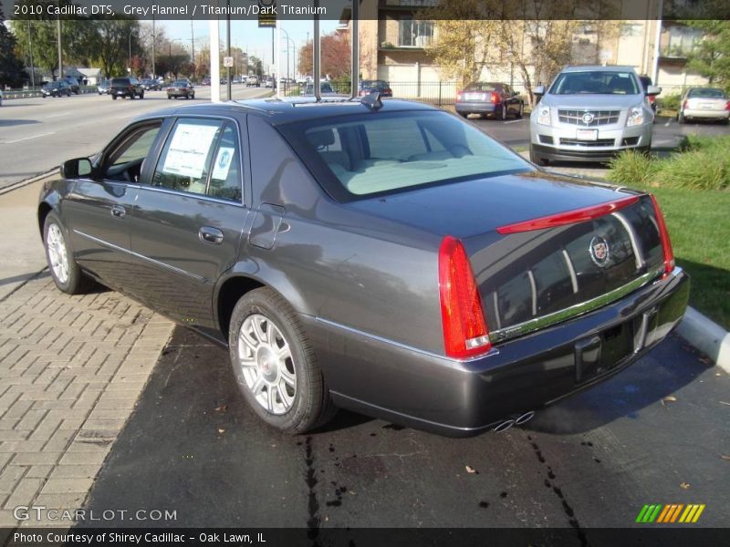 Grey Flannel / Titanium/Dark Titanium 2010 Cadillac DTS
