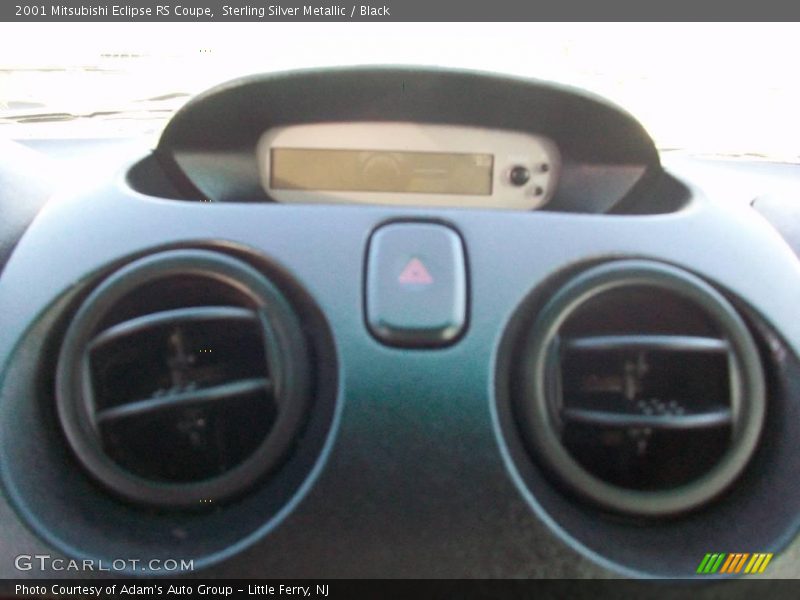 Sterling Silver Metallic / Black 2001 Mitsubishi Eclipse RS Coupe