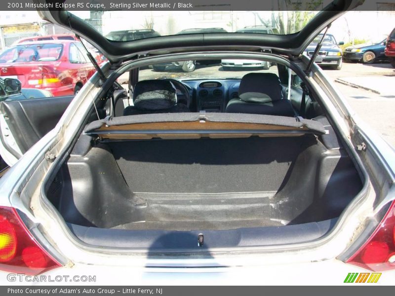 Sterling Silver Metallic / Black 2001 Mitsubishi Eclipse RS Coupe