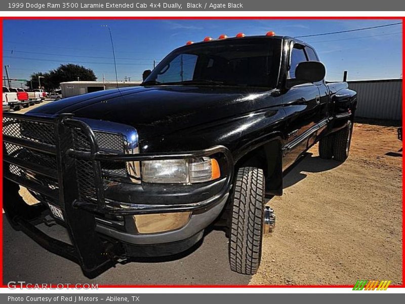 Black / Agate Black 1999 Dodge Ram 3500 Laramie Extended Cab 4x4 Dually