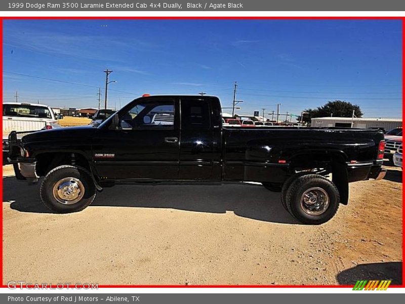 Black / Agate Black 1999 Dodge Ram 3500 Laramie Extended Cab 4x4 Dually