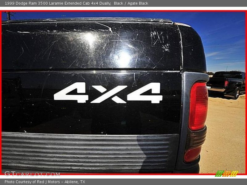 Black / Agate Black 1999 Dodge Ram 3500 Laramie Extended Cab 4x4 Dually