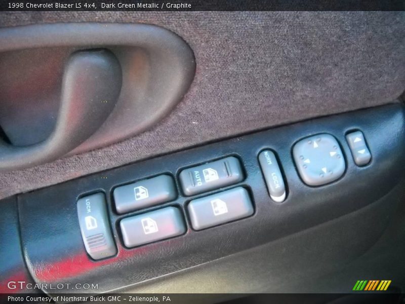 Dark Green Metallic / Graphite 1998 Chevrolet Blazer LS 4x4