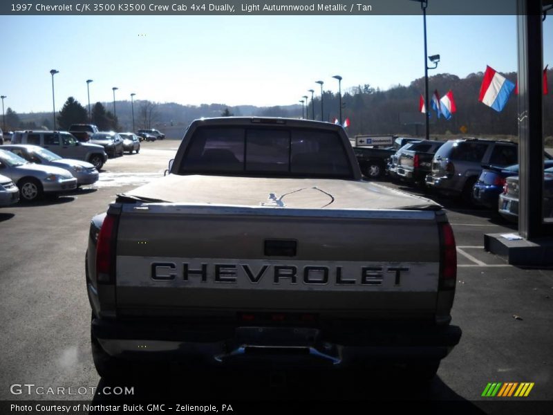 Light Autumnwood Metallic / Tan 1997 Chevrolet C/K 3500 K3500 Crew Cab 4x4 Dually