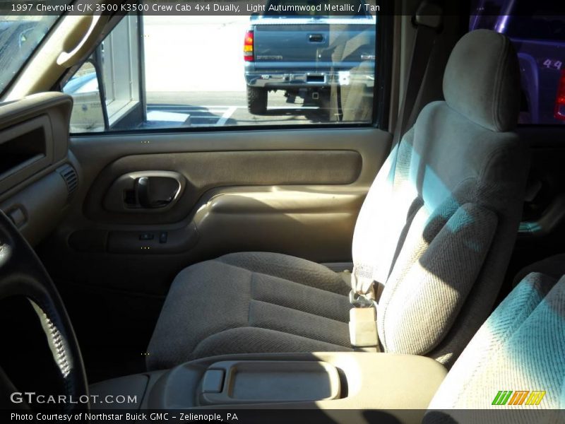 Light Autumnwood Metallic / Tan 1997 Chevrolet C/K 3500 K3500 Crew Cab 4x4 Dually