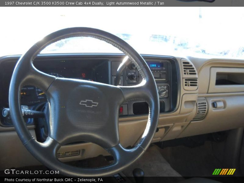 Light Autumnwood Metallic / Tan 1997 Chevrolet C/K 3500 K3500 Crew Cab 4x4 Dually
