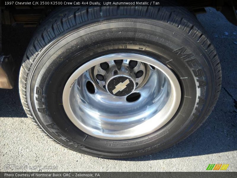 Light Autumnwood Metallic / Tan 1997 Chevrolet C/K 3500 K3500 Crew Cab 4x4 Dually