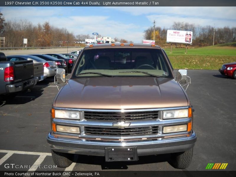 Light Autumnwood Metallic / Tan 1997 Chevrolet C/K 3500 K3500 Crew Cab 4x4 Dually