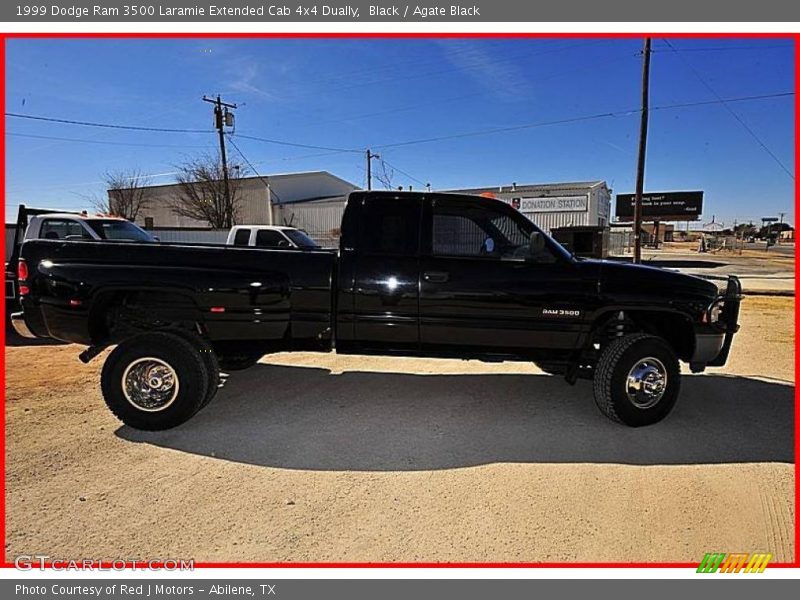 Black / Agate Black 1999 Dodge Ram 3500 Laramie Extended Cab 4x4 Dually