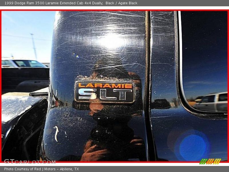 Black / Agate Black 1999 Dodge Ram 3500 Laramie Extended Cab 4x4 Dually