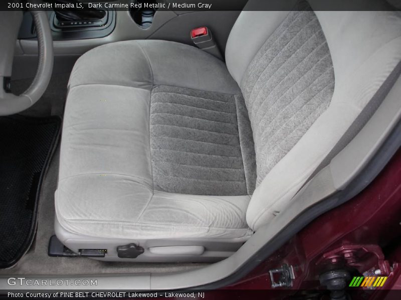 Dark Carmine Red Metallic / Medium Gray 2001 Chevrolet Impala LS