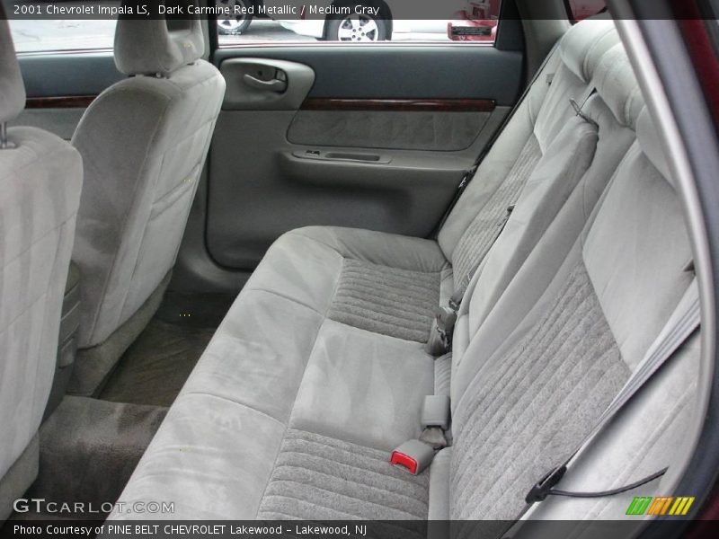 Dark Carmine Red Metallic / Medium Gray 2001 Chevrolet Impala LS