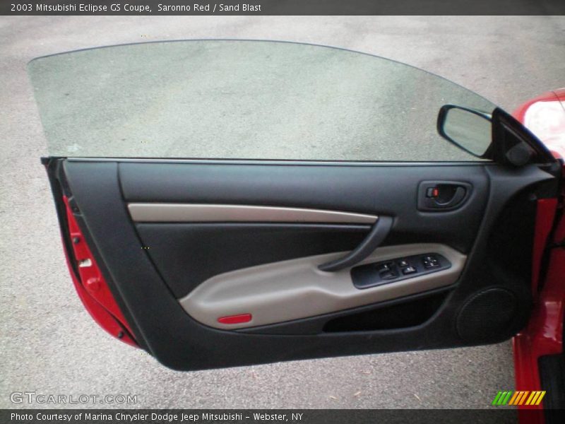 Saronno Red / Sand Blast 2003 Mitsubishi Eclipse GS Coupe