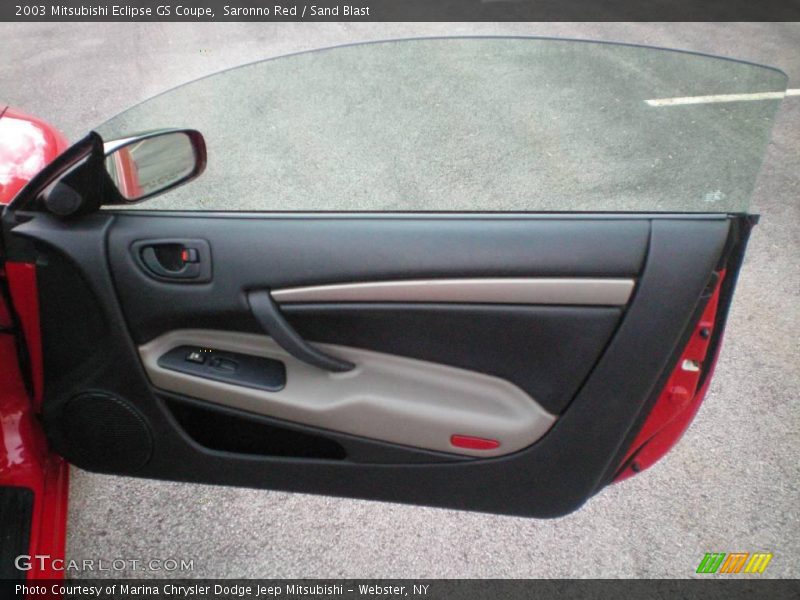 Saronno Red / Sand Blast 2003 Mitsubishi Eclipse GS Coupe