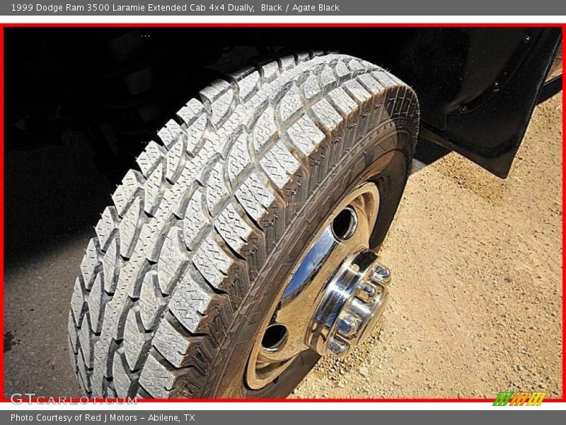Black / Agate Black 1999 Dodge Ram 3500 Laramie Extended Cab 4x4 Dually