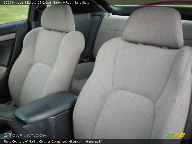 Saronno Red / Sand Blast 2003 Mitsubishi Eclipse GS Coupe