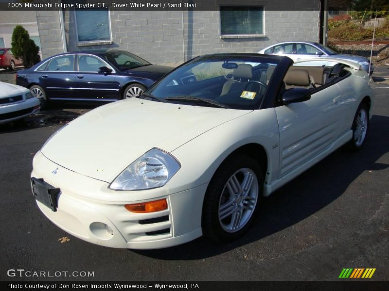 Dover White Pearl / Sand Blast 2005 Mitsubishi Eclipse Spyder GT
