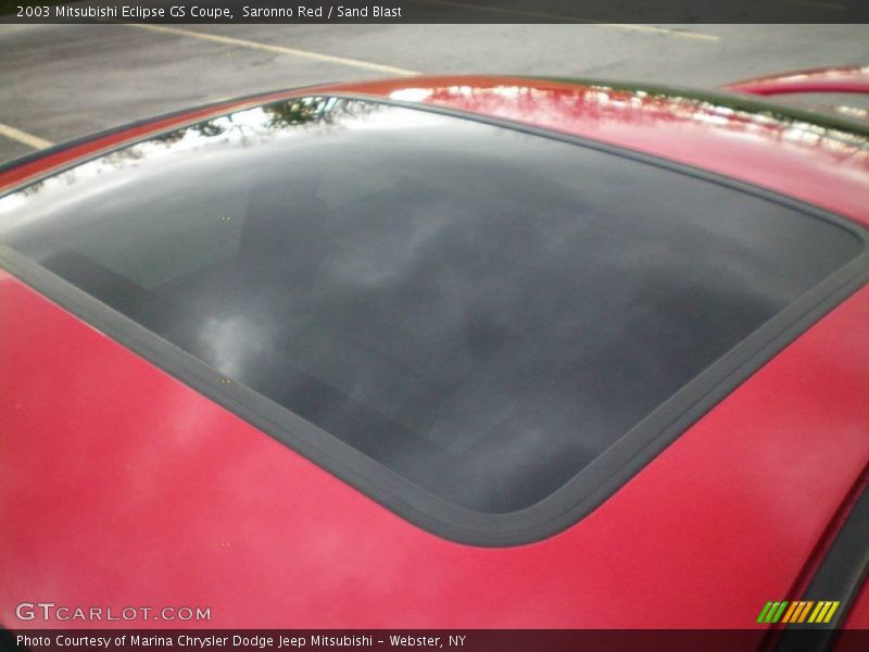 Saronno Red / Sand Blast 2003 Mitsubishi Eclipse GS Coupe