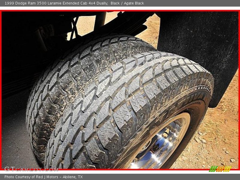 Black / Agate Black 1999 Dodge Ram 3500 Laramie Extended Cab 4x4 Dually