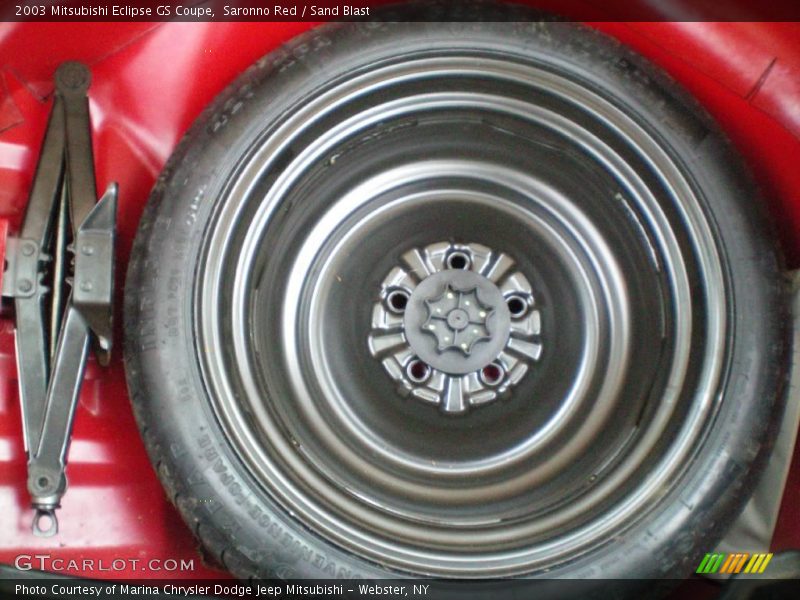 Saronno Red / Sand Blast 2003 Mitsubishi Eclipse GS Coupe