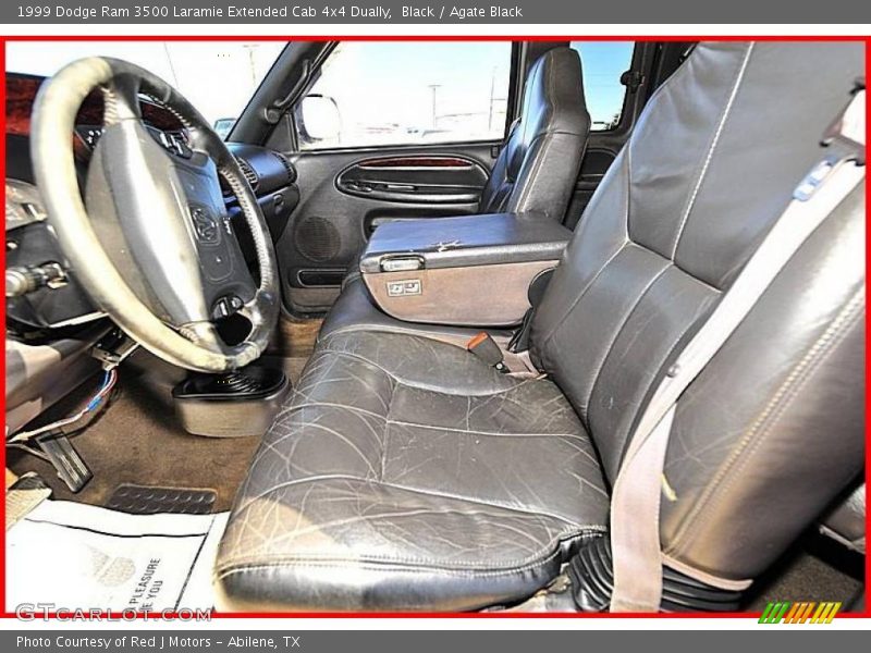 Black / Agate Black 1999 Dodge Ram 3500 Laramie Extended Cab 4x4 Dually