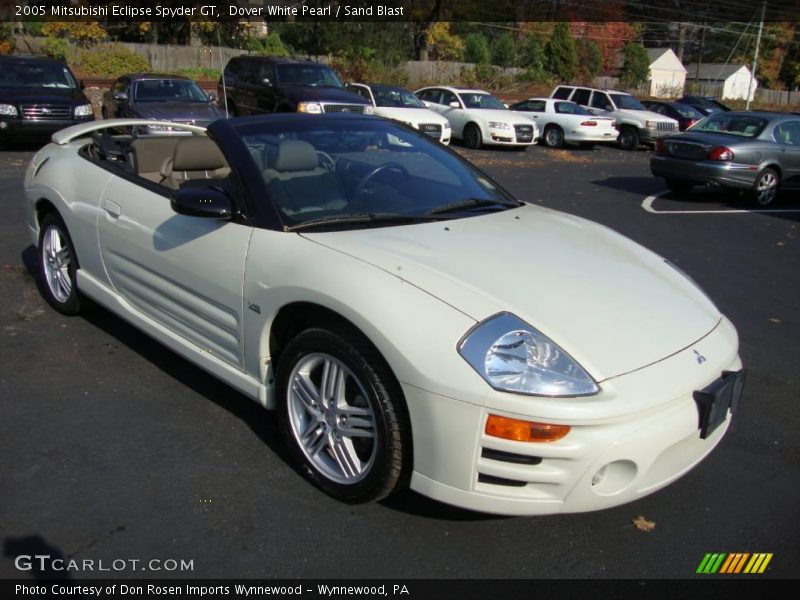 Dover White Pearl / Sand Blast 2005 Mitsubishi Eclipse Spyder GT