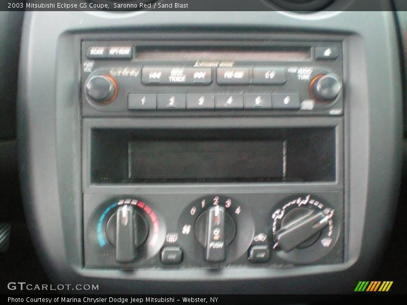 Saronno Red / Sand Blast 2003 Mitsubishi Eclipse GS Coupe