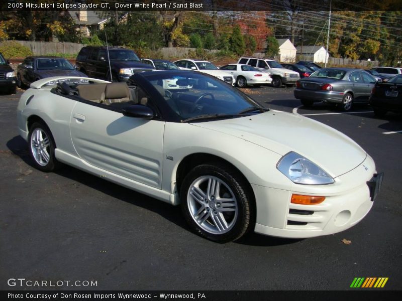 Dover White Pearl / Sand Blast 2005 Mitsubishi Eclipse Spyder GT