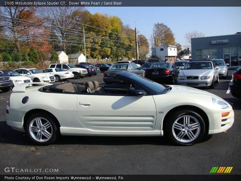 Dover White Pearl / Sand Blast 2005 Mitsubishi Eclipse Spyder GT
