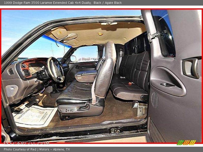 Black / Agate Black 1999 Dodge Ram 3500 Laramie Extended Cab 4x4 Dually
