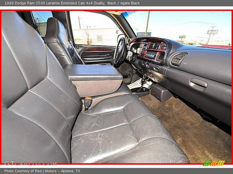 Black / Agate Black 1999 Dodge Ram 3500 Laramie Extended Cab 4x4 Dually