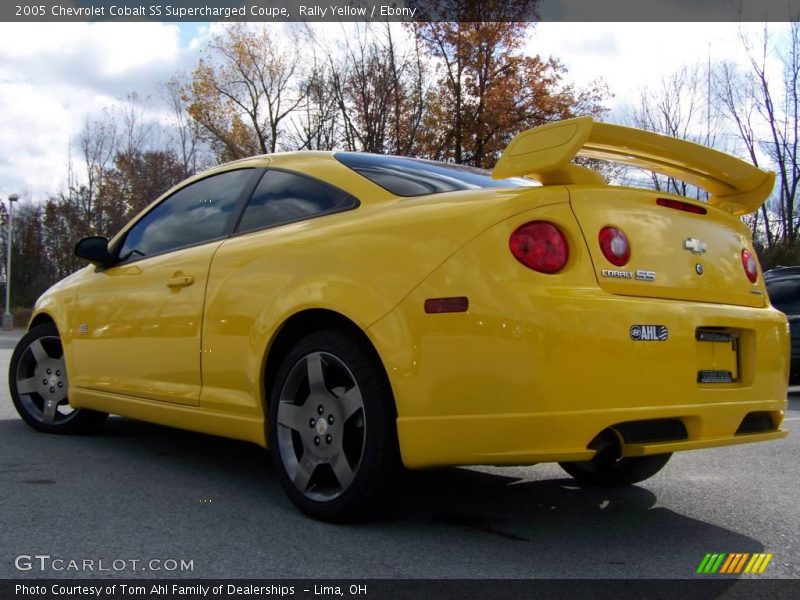 Rally Yellow / Ebony 2005 Chevrolet Cobalt SS Supercharged Coupe