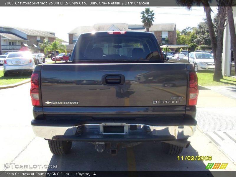 Dark Gray Metallic / Dark Charcoal 2005 Chevrolet Silverado 2500HD LS Crew Cab