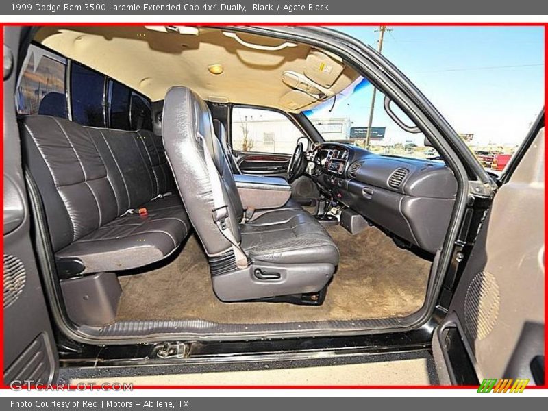 Black / Agate Black 1999 Dodge Ram 3500 Laramie Extended Cab 4x4 Dually