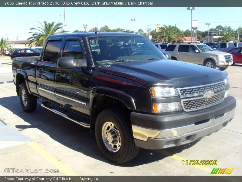 Dark Gray Metallic / Dark Charcoal 2005 Chevrolet Silverado 2500HD LS Crew Cab