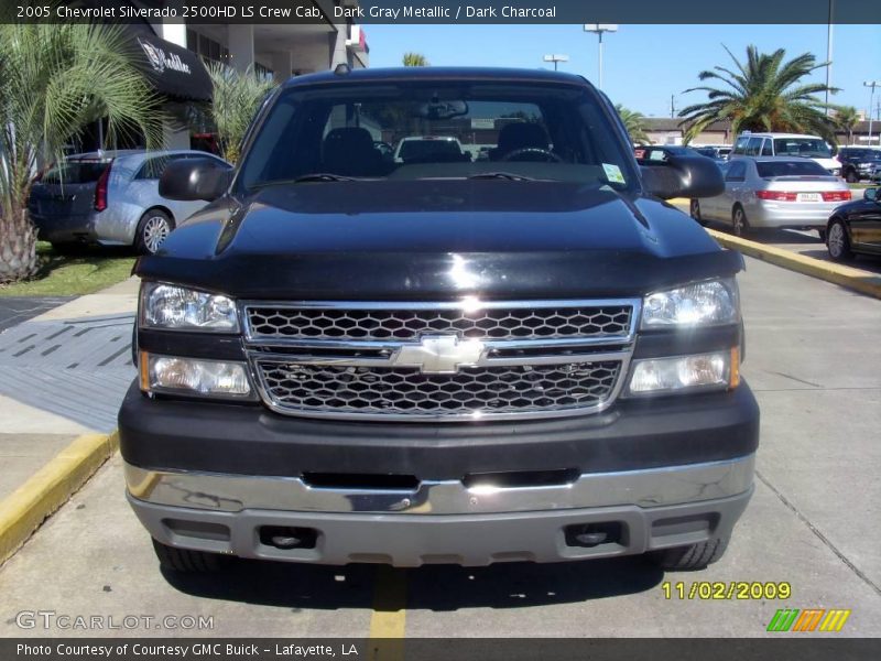 Dark Gray Metallic / Dark Charcoal 2005 Chevrolet Silverado 2500HD LS Crew Cab