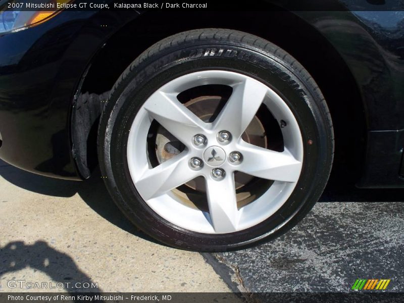 Kalapana Black / Dark Charcoal 2007 Mitsubishi Eclipse GT Coupe