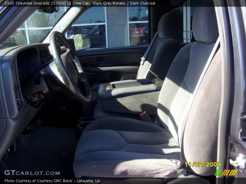 Dark Gray Metallic / Dark Charcoal 2005 Chevrolet Silverado 2500HD LS Crew Cab