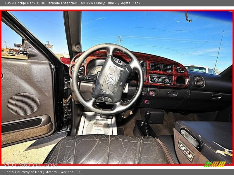 Black / Agate Black 1999 Dodge Ram 3500 Laramie Extended Cab 4x4 Dually