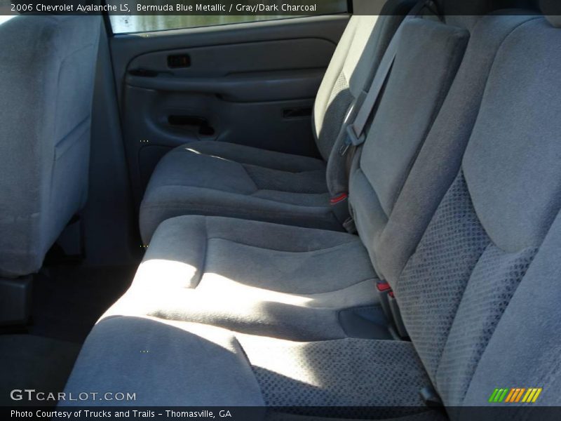 Bermuda Blue Metallic / Gray/Dark Charcoal 2006 Chevrolet Avalanche LS