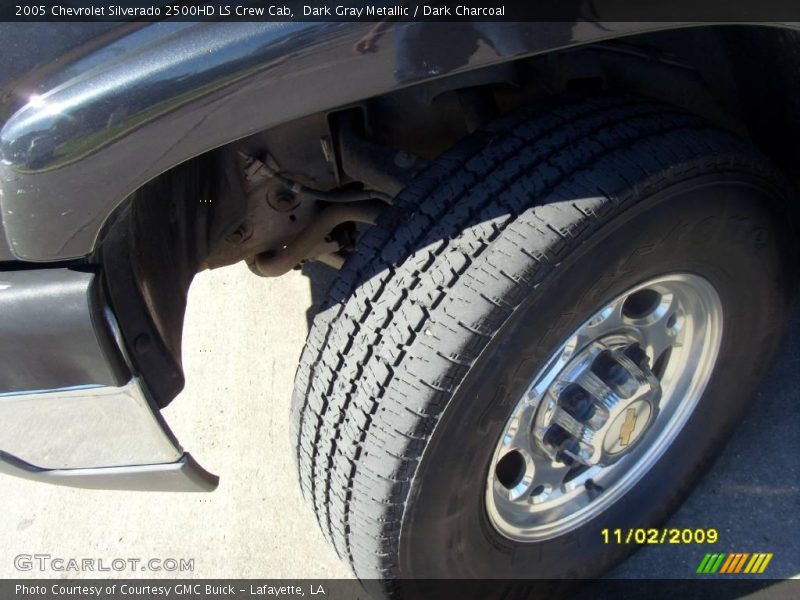 Dark Gray Metallic / Dark Charcoal 2005 Chevrolet Silverado 2500HD LS Crew Cab